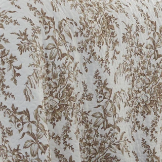 Thumbnail 6: Laura Ashley Laura Ashley Bedford Brown Full/Queen Quilt and Sham Set 