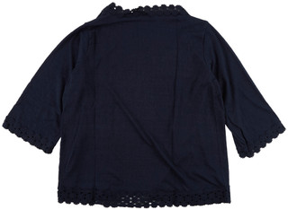 Thumbnail 2: Onque Women's 3/4 Sleeve Lace Trim Cardigan 