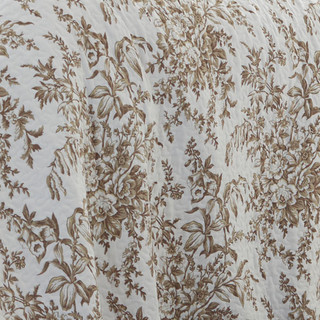 Thumbnail 6: Laura Ashley Laura Ashley Bedford Brown King Quilt and Sham Set 