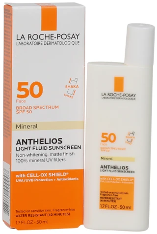 Thumbnail 1: La Roche Posay 1.7 oz Anthelios Light Fluid Face Sunscreen SPF 50 
