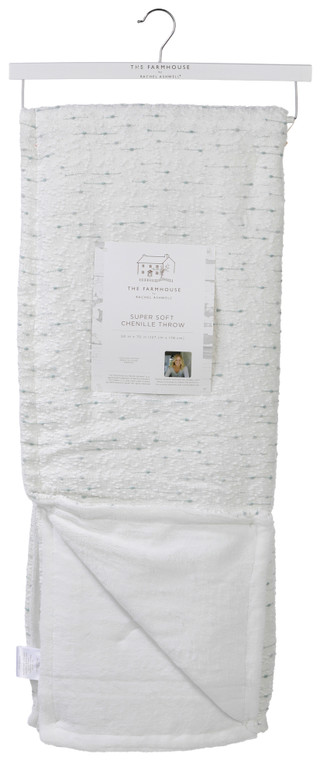 Thumbnail 1: RACHEL ASHWELL Super Soft Chenille Throw Blanket 