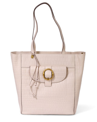 Thumbnail 1: Lucky Brand Croc-Embossed Leather Tote 
