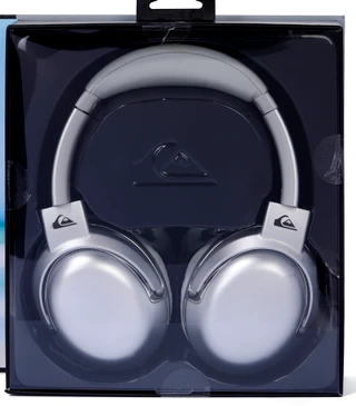 Thumbnail 4: Quiksilver Bluetooth Headphones with Metallic Trim 