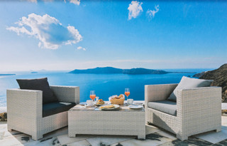 Thumbnail 1: Home Fashion Outdoor Linen Deep Seat Cushion 