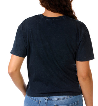 Thumbnail 2: Vintage threadz Juniors Short Sleeve Boxy Graphic Tee 