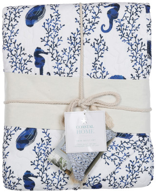 Thumbnail 6: Coastal Living Raine Quilt Set 