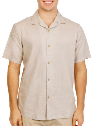 Thumbnail 2: Kenneth Cole Men's Short Sleeve Solid Button Down Shirt 