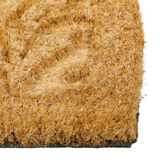 Thumbnail 2: Home Essentials Half Round Embossed Vine Outdoor Rug 