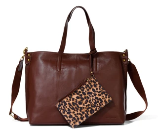 Thumbnail 1: Lucky Brand Women's Leather Tote Bag 