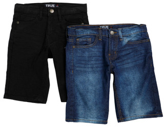 Thumbnail 1: True Indigo Boys' 2-Pack Denim Shorts 