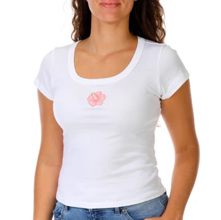 Thumbnail 1: Organic Generation Juniors Short Sleeve Bead-Embroidered Tee 
