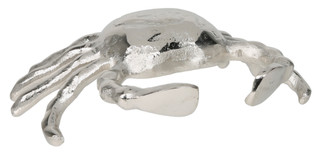 Thumbnail 1: Home Essentials Metal Crab Coastal Accent 