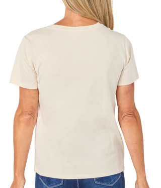 Thumbnail 2: Philosophy Women's Short Sleeve Embroidered Tee 