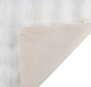 Thumbnail 2: CHD Home Textiles Bubble Faux Fur Accent Rug 
