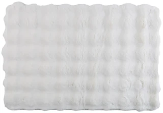 Thumbnail 1: CHD Home Textiles Bubble Faux Fur Accent Rug 