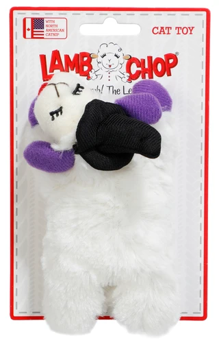 Thumbnail 1: Multipet Mini Halloween Lamb Chop Cat Toy 