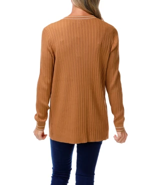 Thumbnail 2: RIO & RIAN Women's Solid open Front Cardigan 