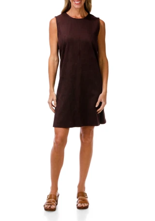 Thumbnail 1: 1. State Women's Sleeveless Shift Dress w/ Button Trim 