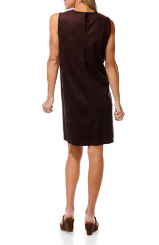 Thumbnail 2: 1. State Women's Sleeveless Shift Dress w/ Button Trim 