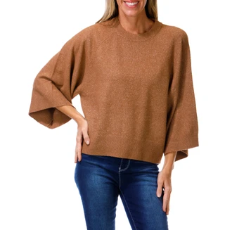 Thumbnail 1: NINE WEST Women's Dolman Sleeve Knit Top  