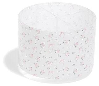 Thumbnail 1: YAFA 6x4 Roses & Bows 4 Compartment Beauty Supplies Spinner 