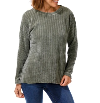Thumbnail 1: Chenault Women's Cozy Ribbed Knit Top  