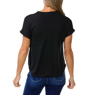 Thumbnail 2: Magical Season Women's Soutache Embroidered Roll-Tab Sleeve Top 