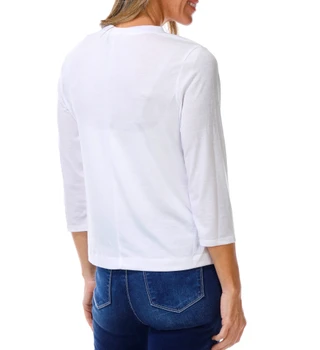 Thumbnail 2: Magical Season Women's 3/4 Sleeve Studded Graphic Tee 