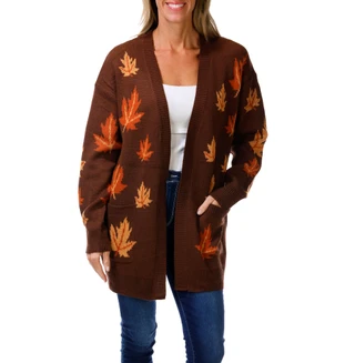 Thumbnail 1: BB Dakota Women's Open Front Cardigan 