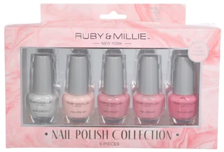 Thumbnail 1: Ruby & Millie 5 Pc Nail Polish Collection 