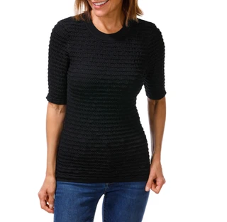 Thumbnail 1: DKNY Women's Ruched Sweater Top 