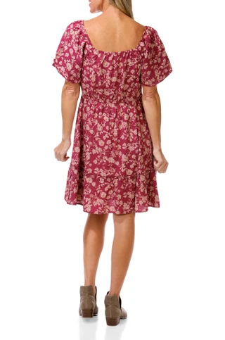 Thumbnail 2: Lucky Brand Women's Puff Sleeve Dress 