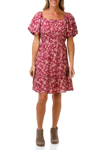 Thumbnail 1: Lucky Brand Women's Puff Sleeve Dress 