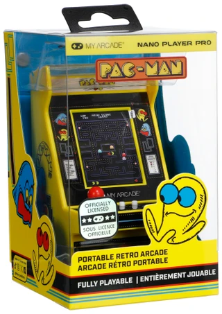 Thumbnail 1: My Arcade Pac-Man Nano Player Pro Portable Arcade Game 