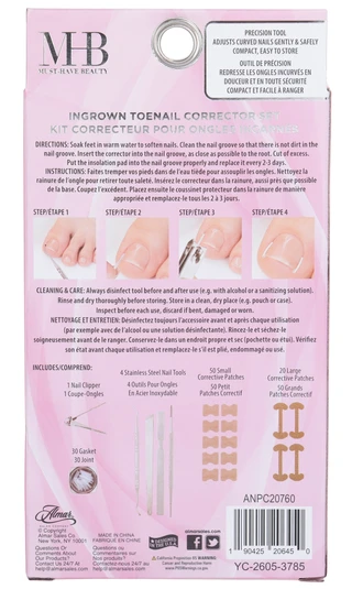 Thumbnail 2: Must-Have Beauty Ingrown Toenail Corrector Set 
