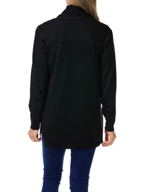 Thumbnail 2: Tahari Women's Solid Open Front Cardigan  