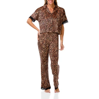 Thumbnail 7: Juicy Couture Juniors 3 Pc Fleece Pajama Pants & Shorts Set w/ Lace Trim 