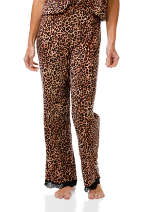 Thumbnail 9: Juicy Couture Juniors 3 Pc Fleece Pajama Pants & Shorts Set w/ Lace Trim 