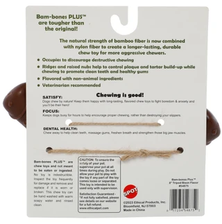 Thumbnail 2: Spot Bam-bones Plus Bison Flavor Dog Chew Toy 