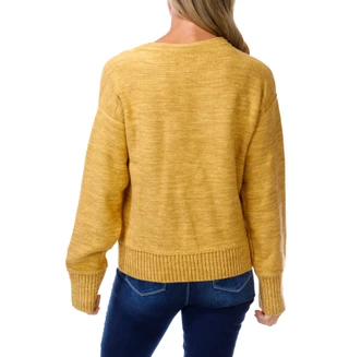 Thumbnail 2: Lucky Brand Women's Solid Cable Knit Pullover Sweater  