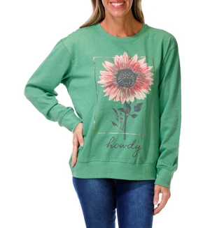 Thumbnail 1: Anneliese Women's Sunflower Sweatshirt  