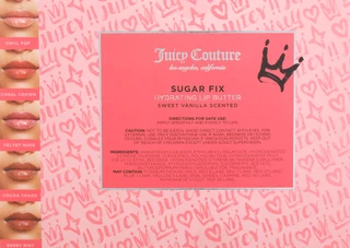Thumbnail 2: Juicy Couture 5 Pc Sugar Fix Hydrating Lip Butter Set 