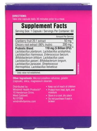 Thumbnail 2: Gut Response 60 Ct Women's Probiotic Capsules 