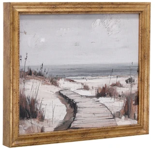Thumbnail 2: Six Trees 12x10 Ocean Boardwalk Framed Print 