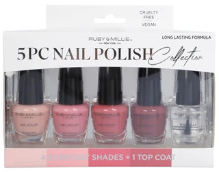 Thumbnail 1: Ruby & Millie 5 Pc Nail Polish Collection 