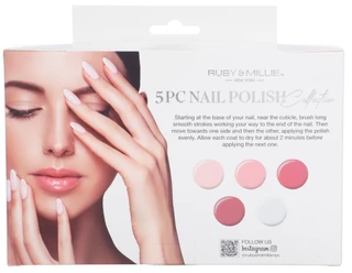 Thumbnail 2: Ruby & Millie 5 Pc Nail Polish Collection 