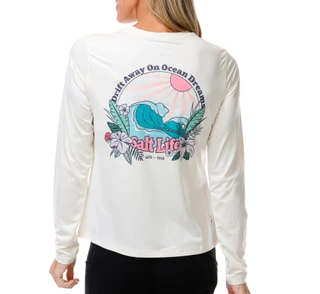 Thumbnail 1: Salt Life Women's Long Sleeve Drift Away Shirt  