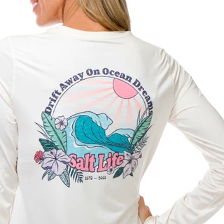 Thumbnail 2: Salt Life Women's Long Sleeve Drift Away Shirt  