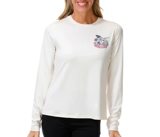 Thumbnail 3: Salt Life Women's Long Sleeve Drift Away Shirt  
