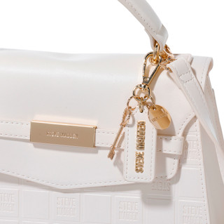 Thumbnail 2: Steve Madden Logo Embossed Top Handle Crossbody Satchel 